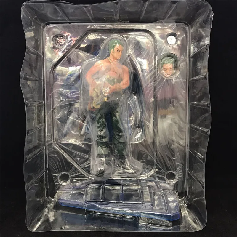 Anime Figurine One Piece Zoro Swords PVC Action Figure Model Toys 20th Anniversary Figuras Dolls Cosplay Gift 16cm  (5)