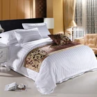 China Factory Price Hotel Bed Runner Bed Clothes/ Bed Linen