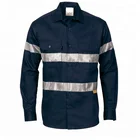 Work Uniform Black Mens Mechanic Work Shirt Jacket Uniform Fire Resistant Nomex Shirts