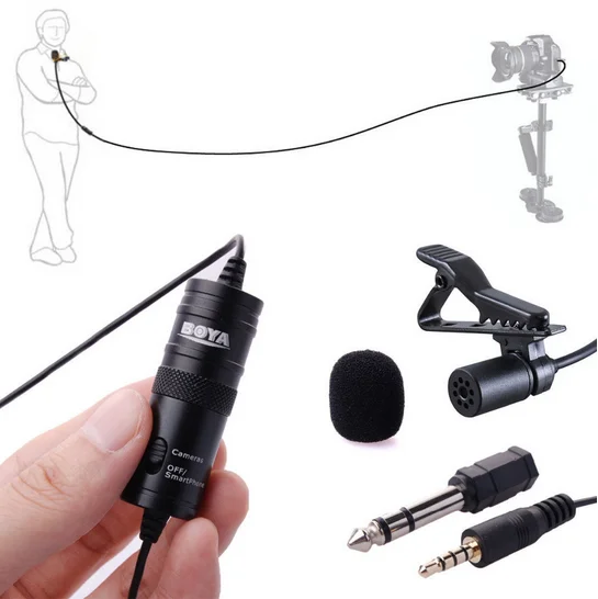 BY-M1 dslr Microphone BOYA Mic BY-M1 Lavalier Microphone 1.png