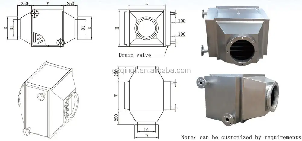 Boiler economizer sketch