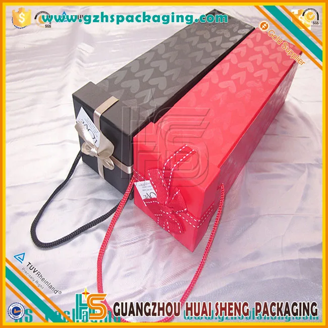 chinese paper box butterfly shaped cut pattern wedding wine gift