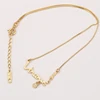 41968 Xuping fashion gold kids jewelry simple design name necklace for baby