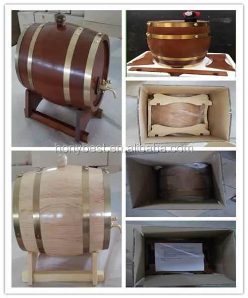 Custom Oak Wood Wine Barrel Jinan Hony
