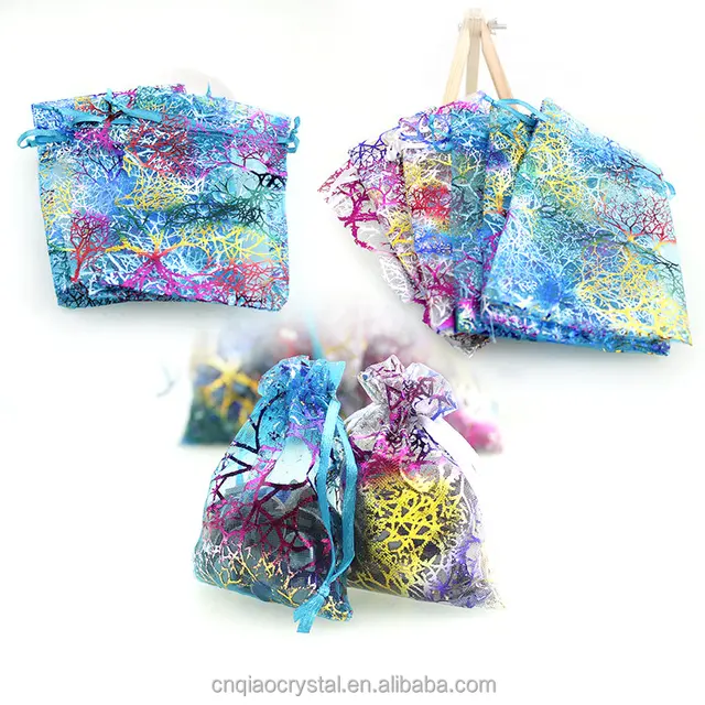 organza bag 7*9cm packaging favor wedding bags pouches