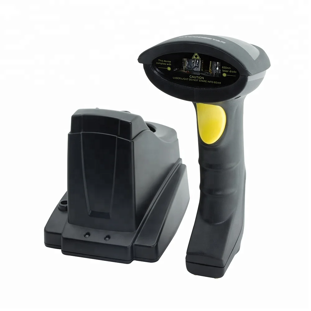 Quality Assurance Portable Wireless Pos Laser Bar Code Scanner Data Storage Barcode Scanner, Black. white
Quality Assurance Portable Wireless Pos Laser Bar Code Scanner Data Storage Barcode Scanner, Black. white