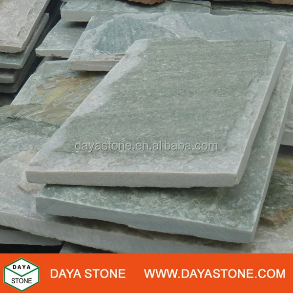 green gray slate tiles