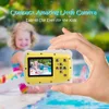 Kids Camera Gift 12MP HD Waterproof Camcorders with 2 Inch LCD 4x Optical Zoom and Mic, Outdoor 3M Underwater for Girls/Boys