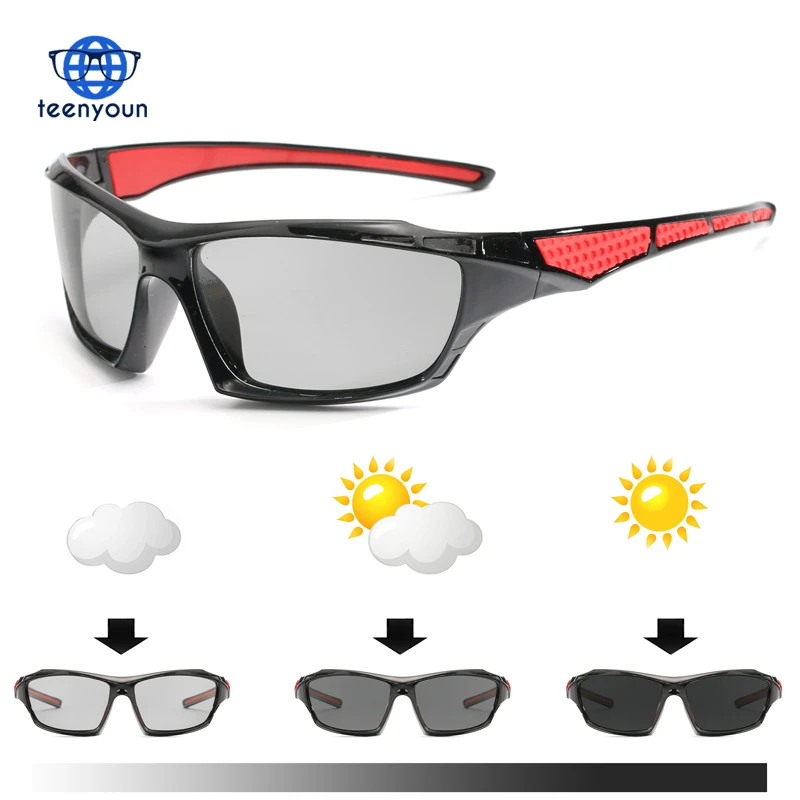 Photochromic Chameleon Sunglasses Driving Men Polarized Chameleon Discoloration Sun glasses for men Sport fashion Sunglasses Hot
Photochromic Chameleon Sunglasses Driving Men Polarized Chameleon Discoloration Sun glasses for men Sport fashion Sunglasses Hot