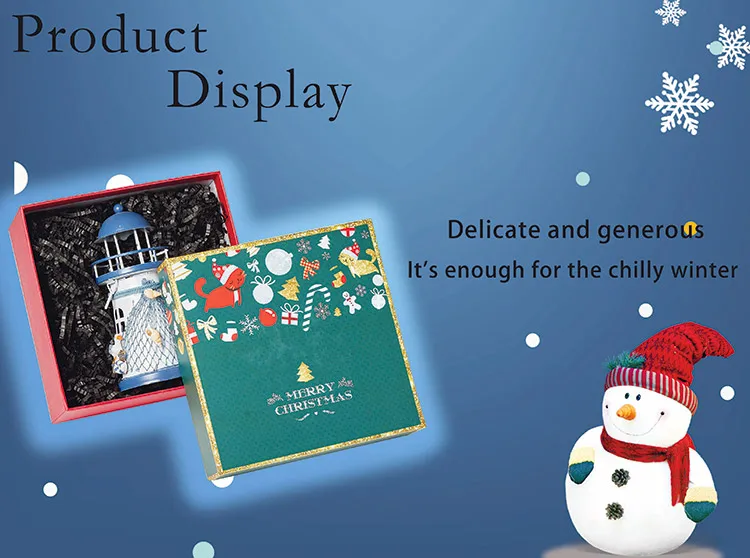wholesale high quality custom paper gift box packaging christmas