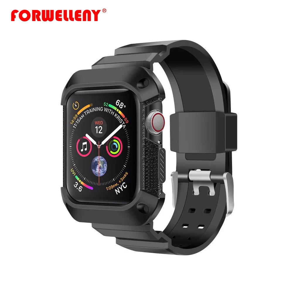For Apple Watch 4 Case Rugged Protective Case with Strap Bands for Apple Watch Series 4 watch band, Black,silver,red,blue,gold,pink
For Apple Watch 4 Case Rugged Protective Case with Strap Bands for Apple Watch Series 4 watch band, Black,silver,red,blue,gold,pink