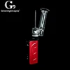 Newest greenlightvapes 510 enail wax vaporizer portable dab pen with LED light built in