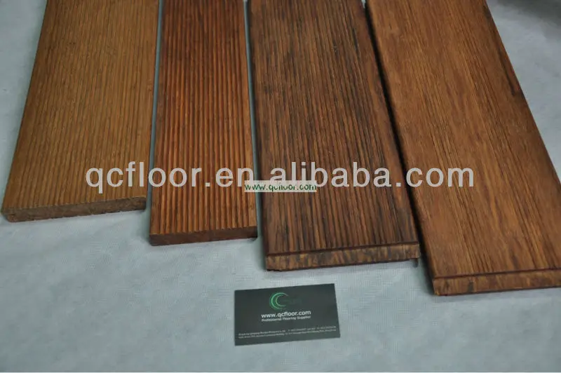 outdoor strand woven bamboo decking