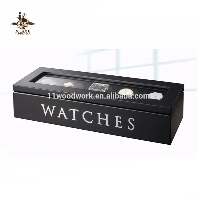 high quality cheap personalized luxury wooden watch gift box