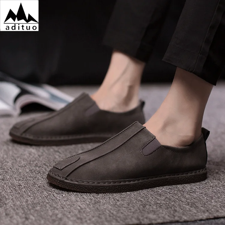 Hottest Arrival Summer Suede European Style Leather Shoes Men/'s oxfords Casual