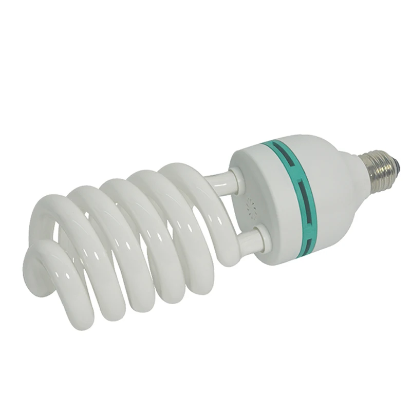 E27 85W 220V spiral fluorescent light led Bulb light for studio photographic equipment photographic lighting, White 
E27 85W 220V spiral fluorescent light led Bulb light for studio photographic equipment photographic lighting, White