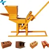 Manual Interlocking Stabilzed Clay Mud Compressed Earth Block Brick Making Machine