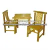 Vietnam Export bamboo set of square tea table & chairs