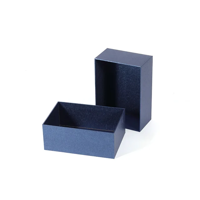 book shape paper box with square lid for clothes packaging