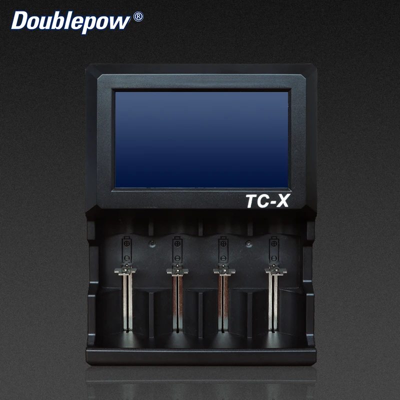 Doublepow touch screen universal battery LCD charger with battery resistance testing function
Doublepow touch screen universal battery LCD charger with battery resistance testing function