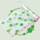 Export trash garbage bag with drawstring making machine
