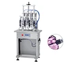Semi Auto 4 heads Vacuum Perfume Filler Liquid Filling Machine