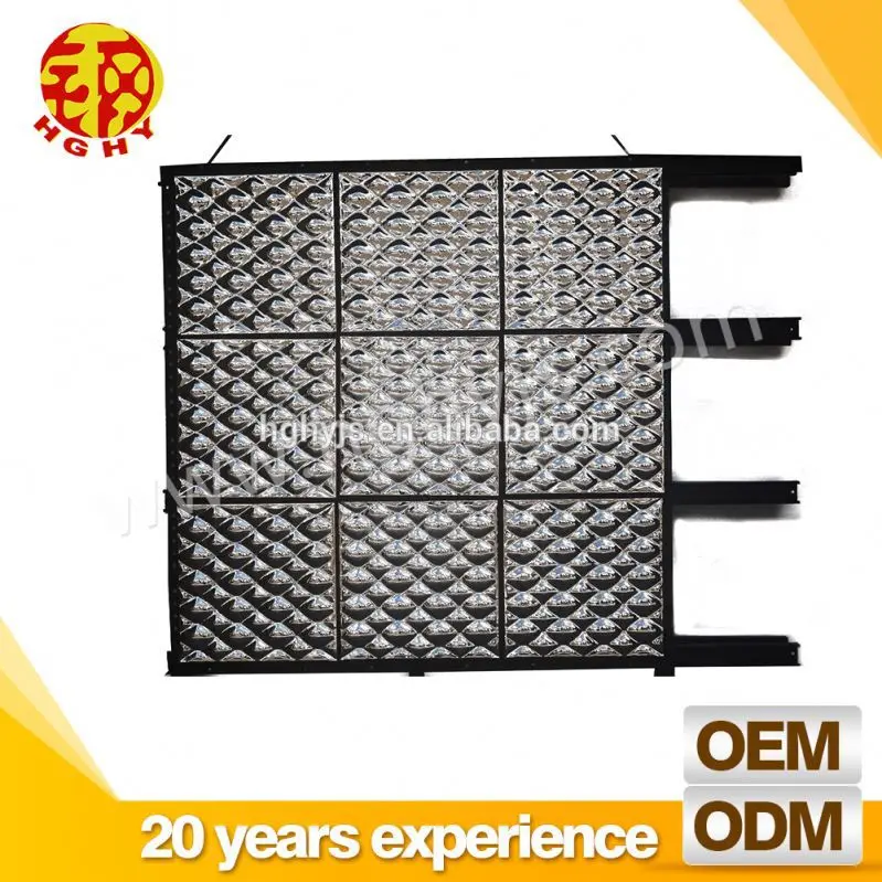 Electroplated Mirror Stainless Steel Sheet Metal Roof Suspended