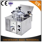 CE commercial deep fryer gas&electric counter top pressure fryer