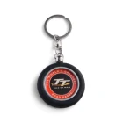 custom embossed 3D soft pvc keychain for wholesale car wheel shape