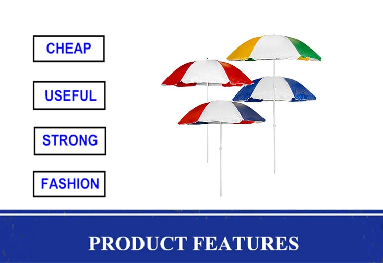 beach umbrellas with logo prints