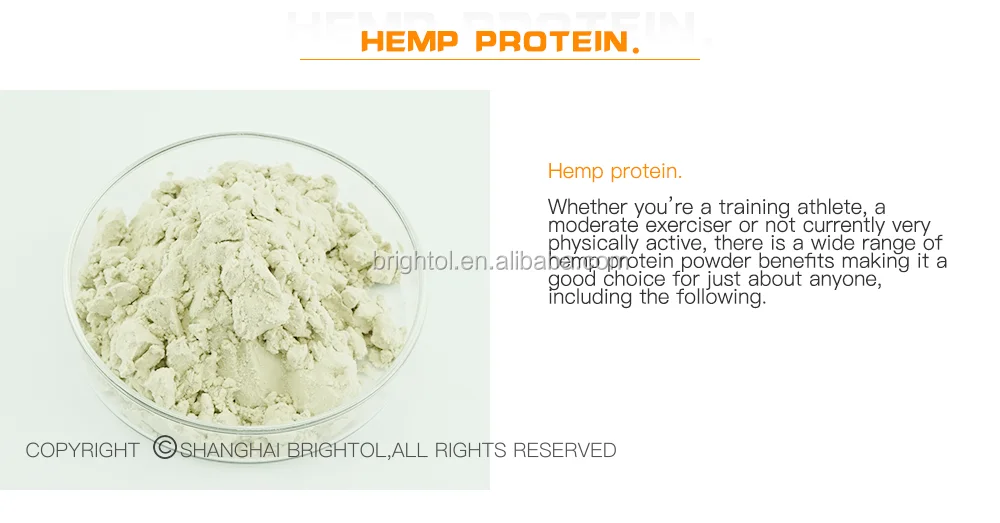 nutritional supplements hemp protein