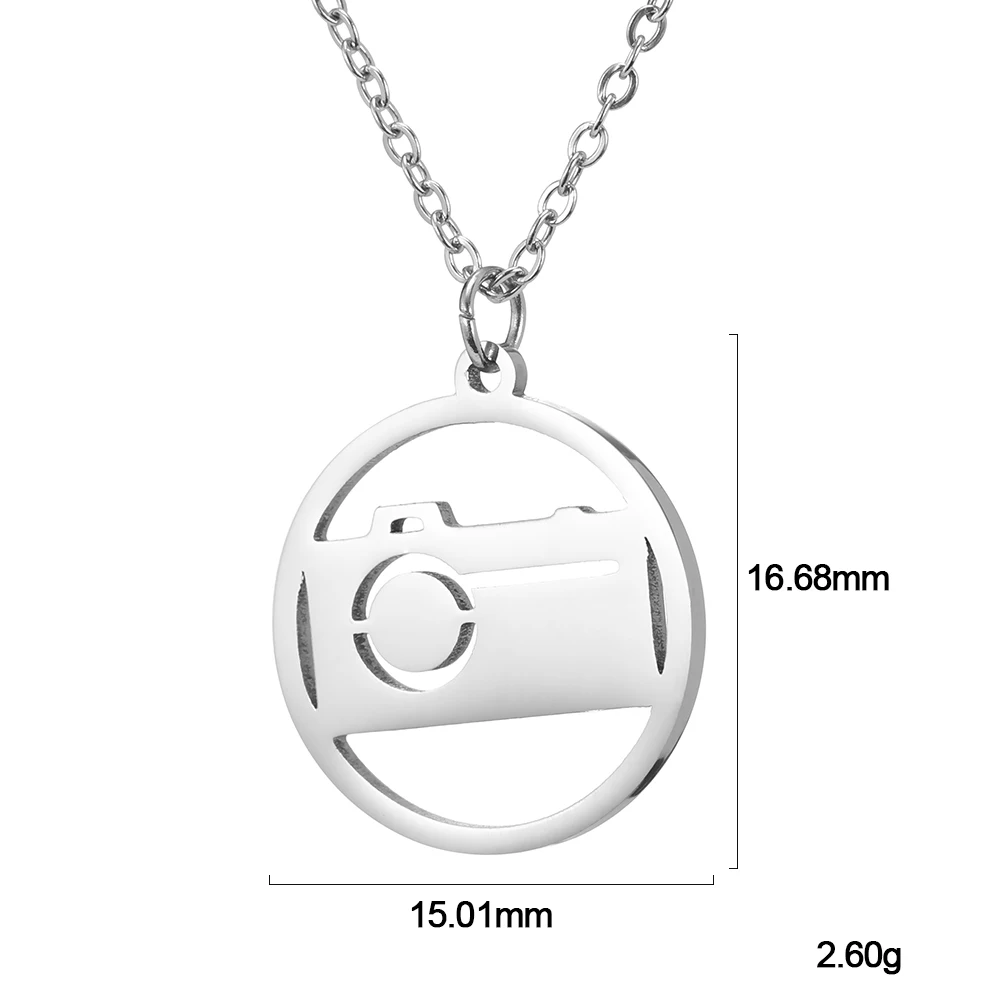 Stainless Steel Gold Plated and Steel Color Camera Pendant Male and Female Necklace Jewelry, Steel color,can custom color
Stainless Steel Gold Plated and Steel Color Camera Pendant Male and Female Necklace Jewelry, Steel color,can custom color