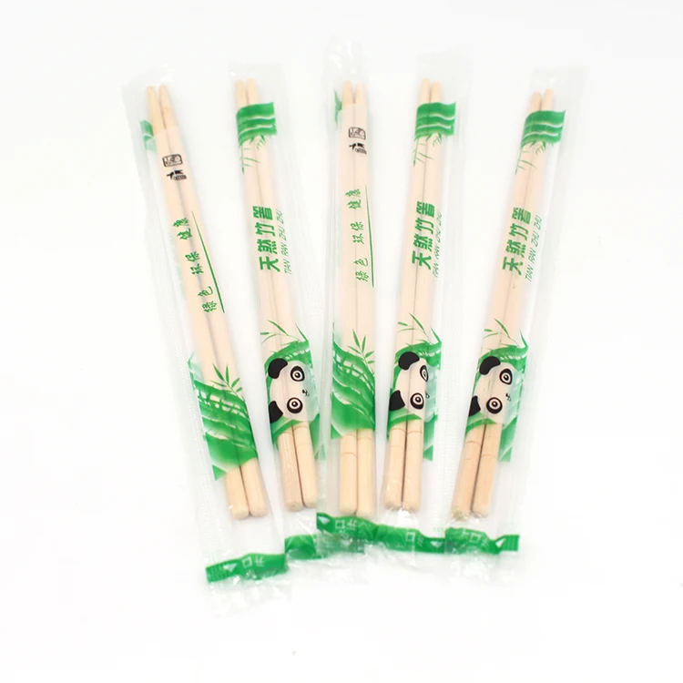 2020 sale 21 cm disposable round bamboo chopsticks for restaurant