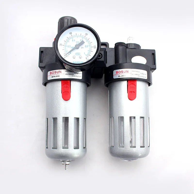 BFC2000 air source processor with a water separator pump compressor oil-water separator filter