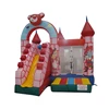New design moon walks bounce house, commercial inflatable bouncy castle with slide for kids