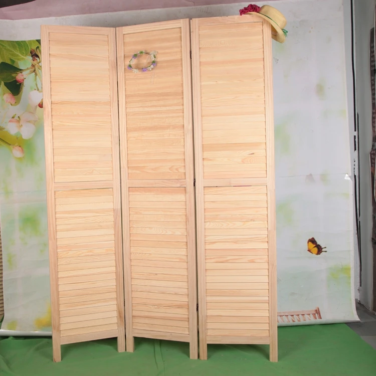 Tela dobrável de madeira removível homedecor/divisor de quarto/shoji