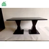 Hotel Dining Table Modern Mahogany Solid Wood Legs+plywood with veneer Commercial Restaurant Tables