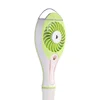 Travel handheld air cooling fan electric water spray fan with mist output_HL3717