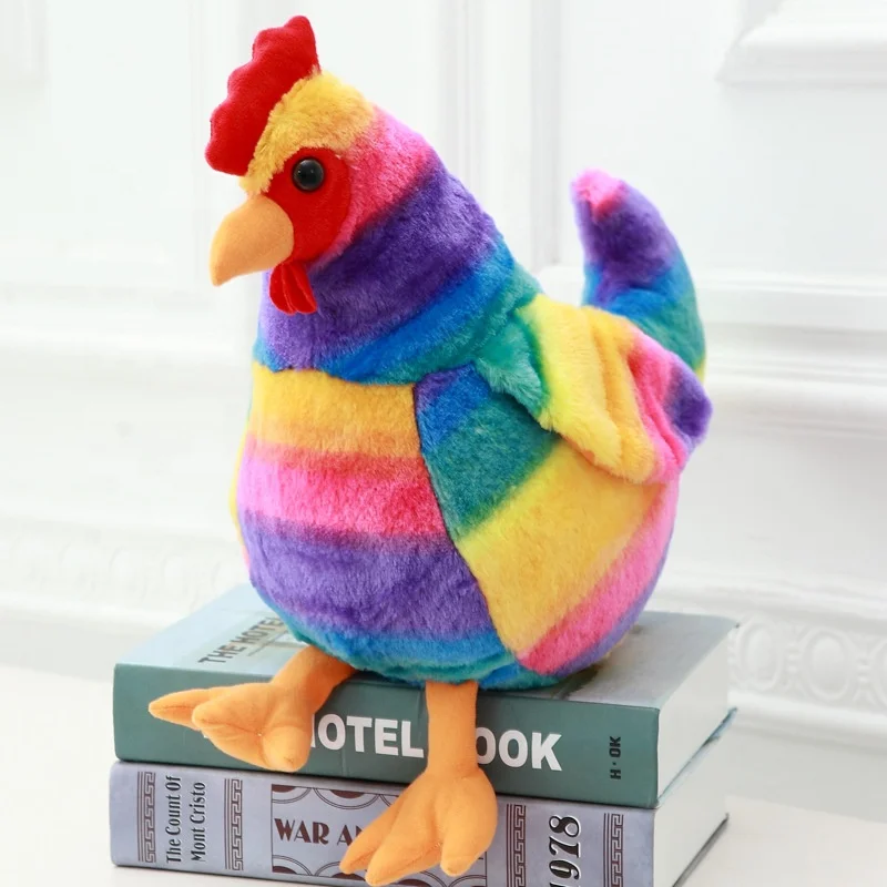 stuffed rooster toy