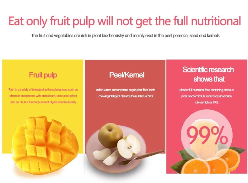 Multifunctional fashion design electric juice blender multi with dry mill attachment