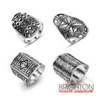 Italian Jewelry Anti Silver Rings JC-4868A-3860