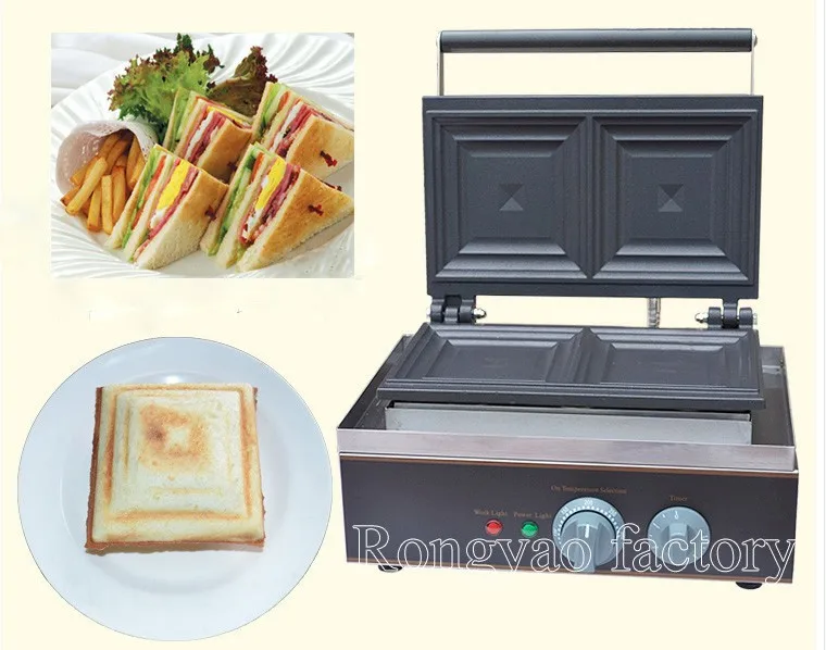 DELICIOUS Sandwich Maker Waffle Iron Muffin Maker Machine Toast Breakfast Machine