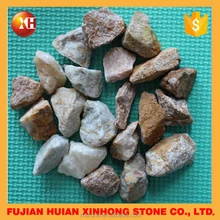 factory price dark china crushed stone pebble of albanian natural crushed stone