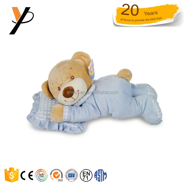 wholesale cuddly plush toys lying stuff teddy bear for baby