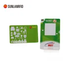 Free Sample 13.56Mhz ISO 14443A NTAG215 / NTAG216 Inkjet Printable Blank Pvc Badge Card