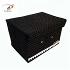 Storage Boxes Bins Fabric Shoe Box Fabric Storage Box 100% Pp Nonwoven Fabric Foldable Shoe Storage Box With Card Board