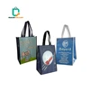 Hot selling Custom Fashion Shopper Tote Reusable Recycled Eco Fabric Pet / Rpet Nonwoven Shopping Bag