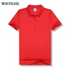 Wintress high quality original polo shirt custom made polo shirt,88 polyester 12 elastane polo t shirt,red t-shirt