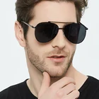 KingLand Brand Designer 2019 UV Trendy Polarized Sunglasses Visor Bulk Men Aviation Pilot Sun Glasses With Logo