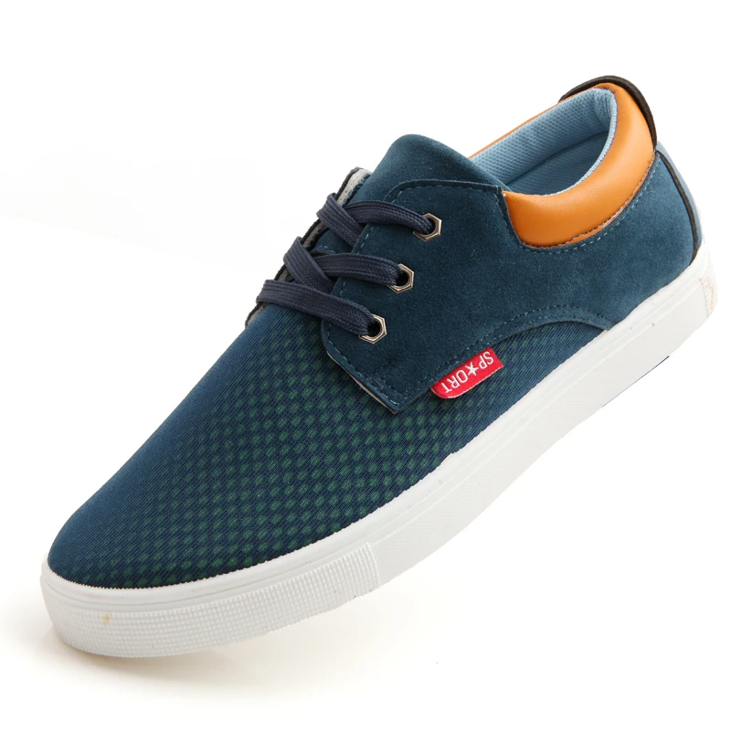 2015 New Men Lycra Breathable Mesh Shoes The Plush Leather Sneakers Sport Shoes